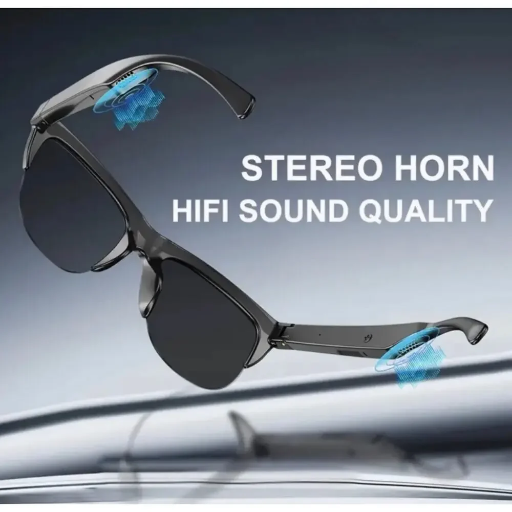 NWB Smart Glasses Microphone, Headphones, AI Translation, Touch